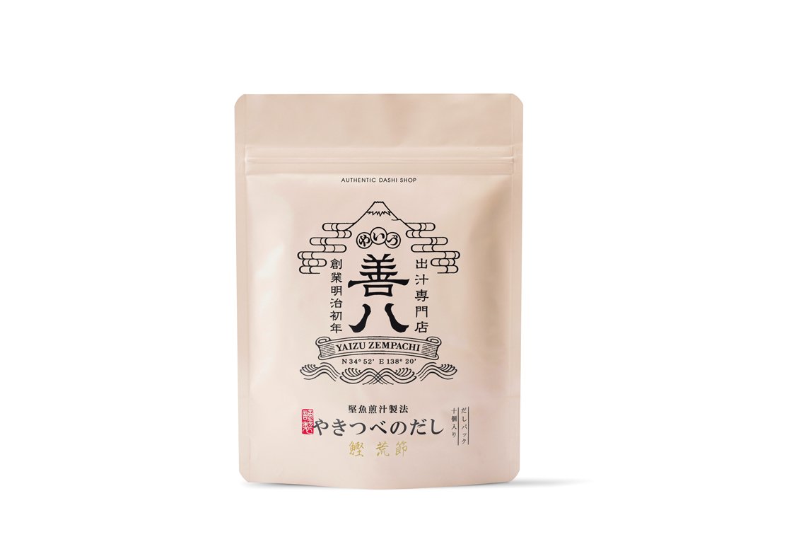やきつべのだし 鰹 荒節 だしパック10個入り