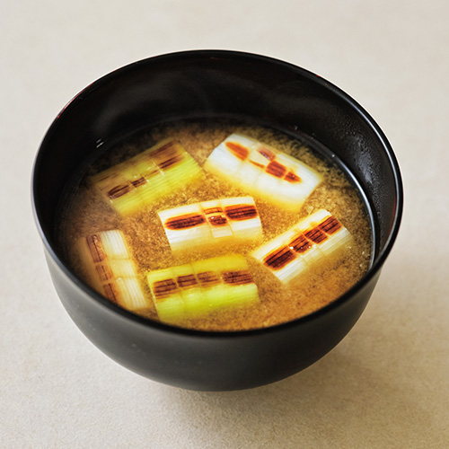 焼きねぎのみそ汁