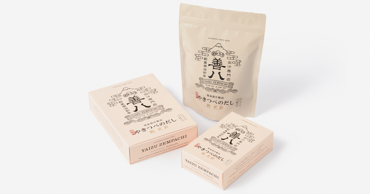 やきつべのだし 鰹 荒節 だしパック｜商品情報｜やいづ善八ブランドサイト