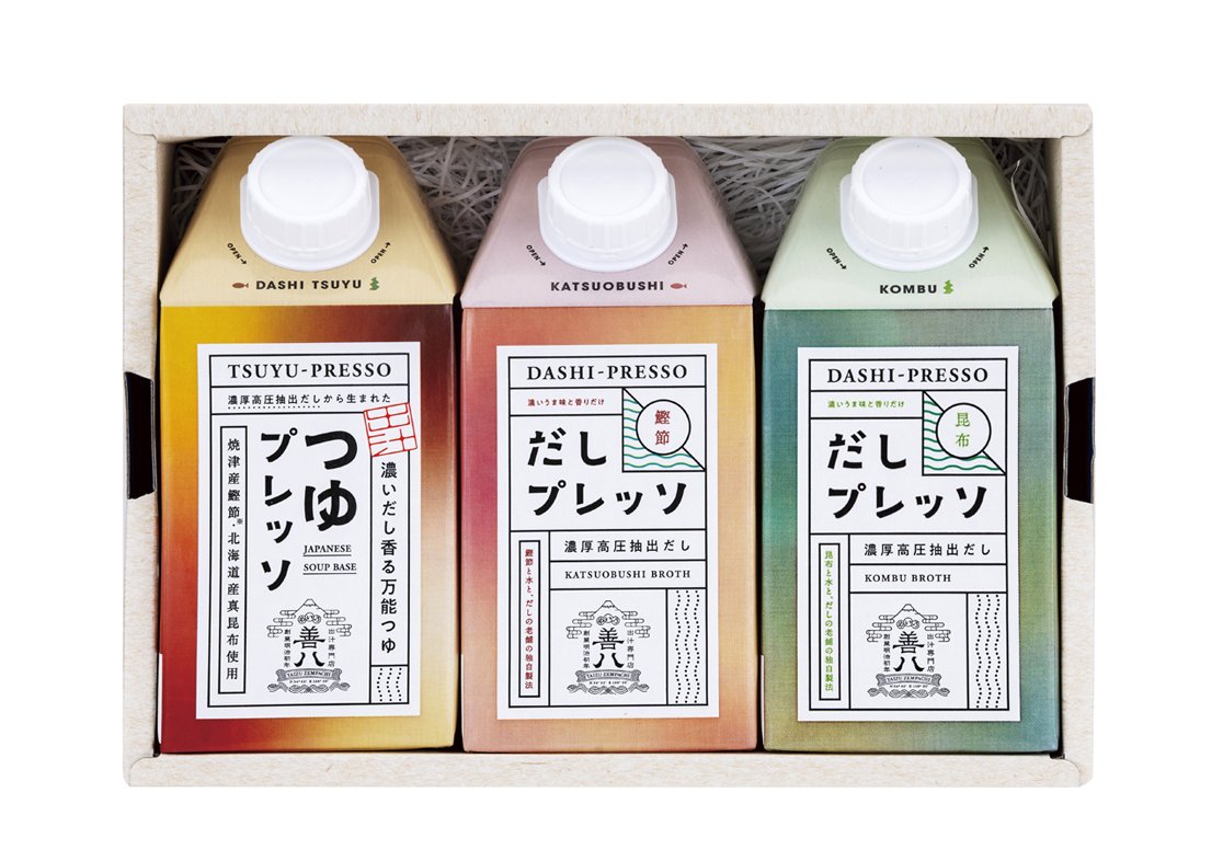 だしプレッソ つゆプレッソセット