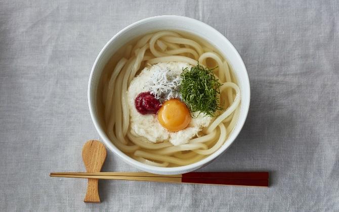 HANAKO'S RECIPE 梅とろろうどん