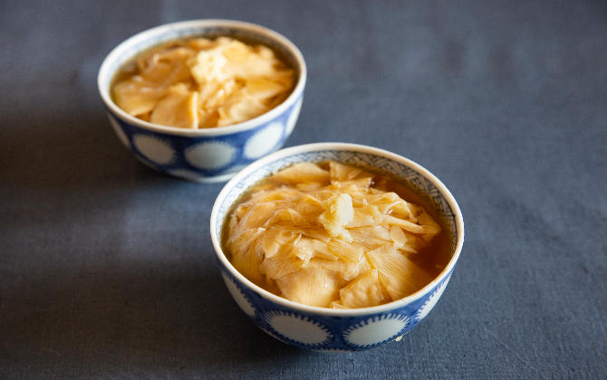 ホッとするような滋味深い味わい だしあんかけゆば丼