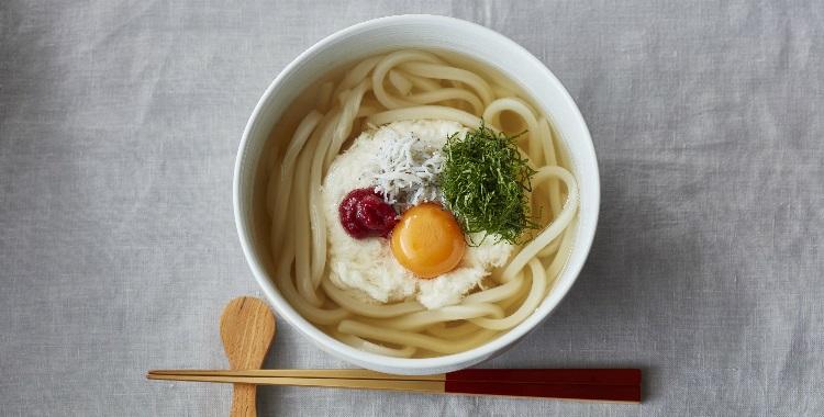 梅とろろうどん