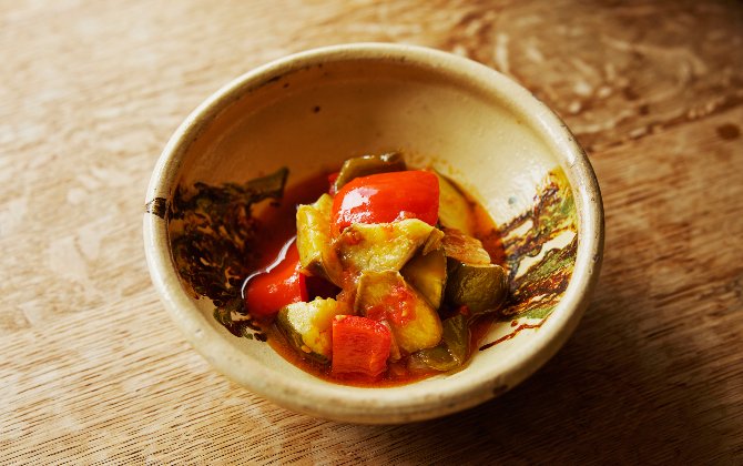 夏野菜をたっぷり食べたいときに だしカポナータ