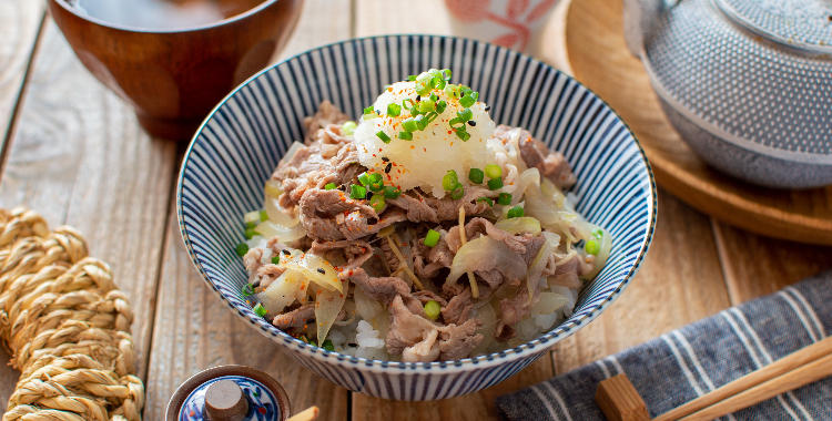 塩だし牛丼