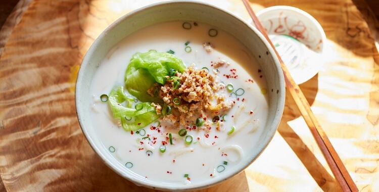 豆乳だし冷やし麺